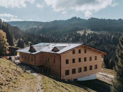 Wald & Wiesn Berghotel Balderschwang Außenansicht Außenansicht vom Wald & Wiesn Berghotel Balderschwang.