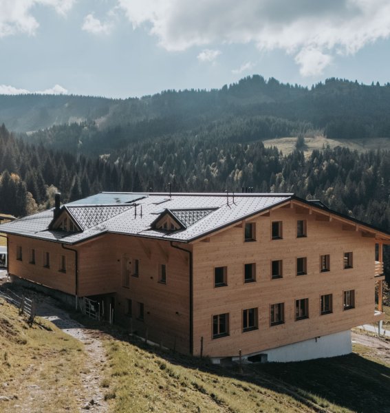 Wald & Wiesn Berghotel Balderschwang Außenansicht Außenansicht vom Wald & Wiesn Berghotel Balderschwang.