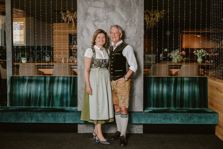 Bergkristall Mein Resort im Allgäu Gastgeber Die Gastgeber des Hotel Bergkristall Mein Resort im Allgäu in Oberstaufen.