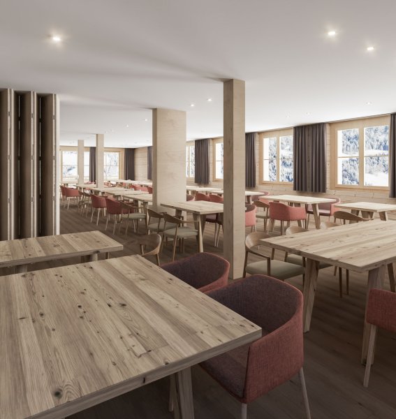 Wald & Wiesn Berghotel Balderschwang Restaurant Einblick in das Restaurant im Wald & Wiesn Berghotel Balderschwang.