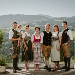 Familie Lingg, Hoteliersfamilie des Bergkristall - Mein Resort im Allgäu in Oberstaufen