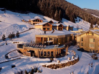Die Außenansicht in Torgheles Wald & Fluh in Balderschwang.