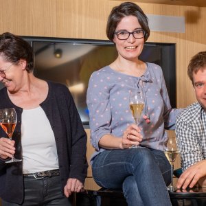 Die Gastgeberfamilie vom Hotel Hahnenköpfle in Oberstdorf