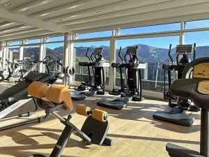Einblick in die Fitnesswelt im Hotel Allgäu Sonne in Oberstaufen