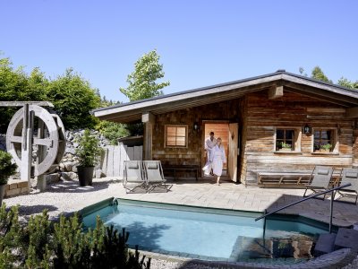 Kneipbecken im Panoramahotel Oberjoch in Bad Hindelang.