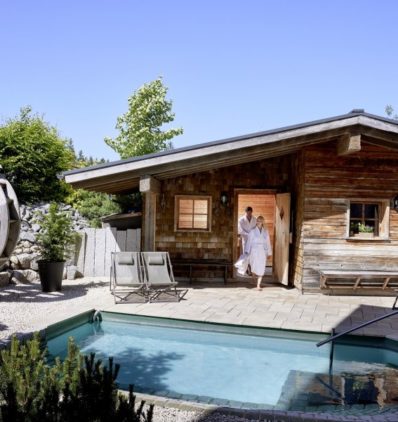 Kneipbecken im Panoramahotel Oberjoch in Bad Hindelang.