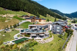 Die Außenansicht des Torgheles Wald & Fluh in Balderschwang.