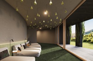 So wird der Ruheraum in der gerade entstehenden Kraftquelle Fanny in Maierhöfen bald aussehen.