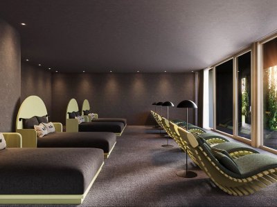 So wird der Ruheraum in der gerade entstehenden Kraftquelle Fanny bald aussehen.