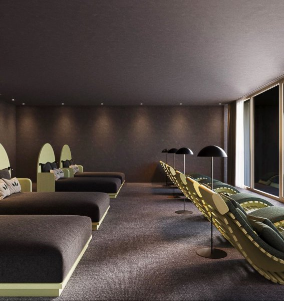 So wird der Ruheraum in der gerade entstehenden Kraftquelle Fanny bald aussehen.