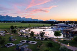 Die Außenansicht des Hotels Das König Ludwig in Schwangau
