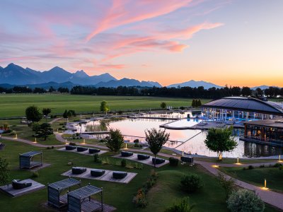 Die Außenansicht des Hotels Das König Ludwig in Schwangau