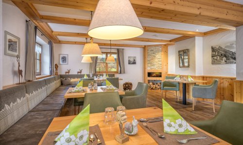 Der neue Gastraum des Hotel Mühlenhof in Oberstaufen.