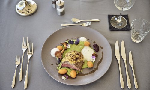 Eine Speise des Genuss & Aktivhotel Sonnenburg in Riezlern.