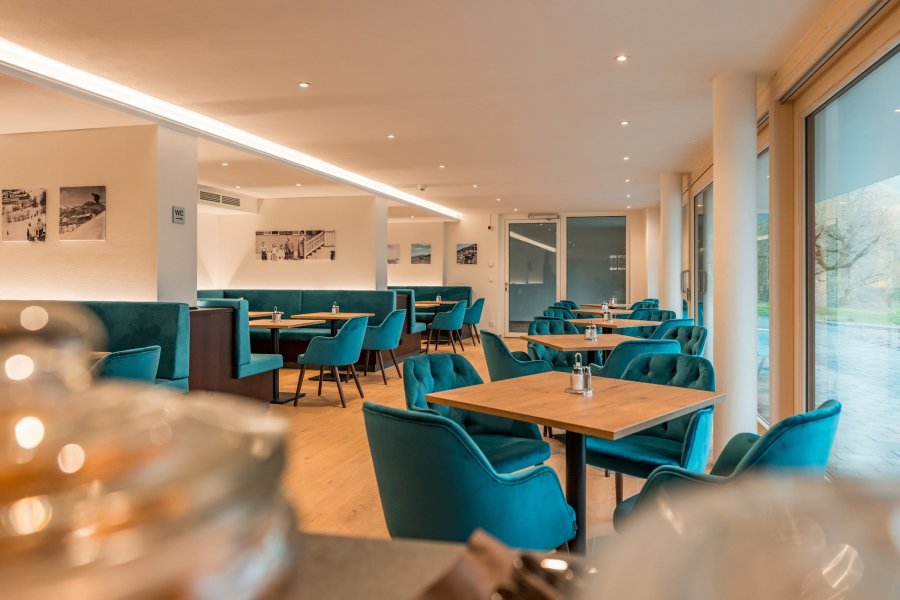Das Spa-Café des Hotel Prinz-Luitpold-Bad in Bad Hindelang.