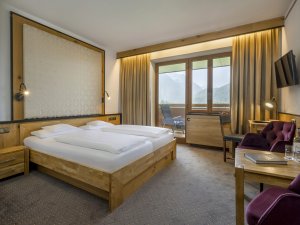 Ein Zimmer des Hotel Prinz-Luitpold-Bad in Bad Hindelang.