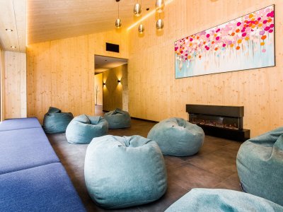 Bio-Berghotel Ifenblick Wellnessbereich Einblick in den Wellnessbereich im Bio-Berghotel Ifenblick im Kleinwalsertal.