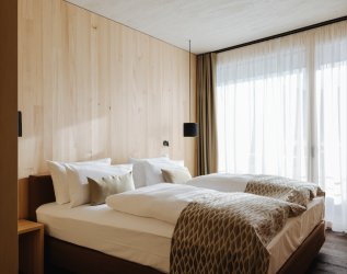 Ein Zimmer des Torgheles Wald und Fluh in Balderschwang.