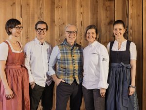 Hoteliersfamilie im Berghotel Schlossanger Alp in Pfronten