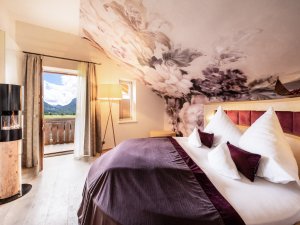 Ein Zimmer des Hotel Das Rübezahl in Schwangau.
