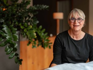 Die Kosmetikerin des Hotel Franks in Oberstdorf.