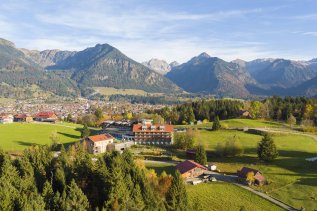 Die Außenansicht des Hotel Oberstdorf.