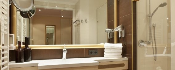 Hotel Schlosskrone Badezimmer