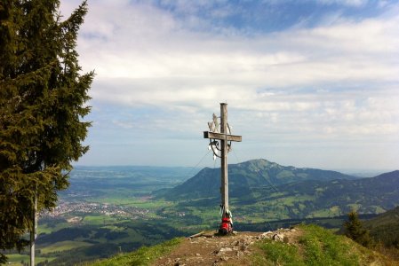 Berghotel Sonnenklause Gipfelkreuz