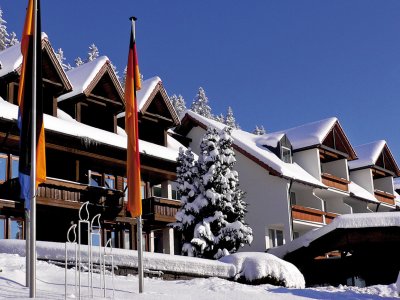 Berghotel Jägerhof Außenansicht Winter