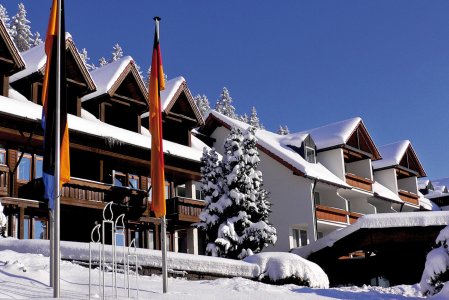 Berghotel Jägerhof Außenansicht Winter