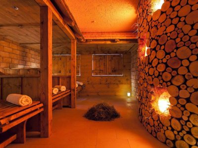 Einblick in den Wellnessbereich des Nesselwanger Hof in Nesselwang