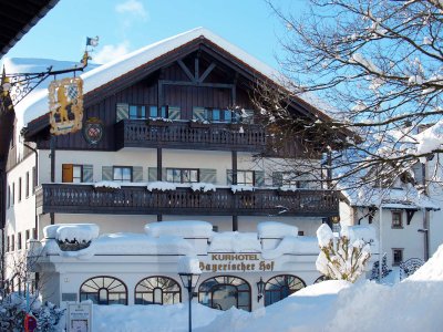 Kur Sporthotel Bayerischer Hof Außenansicht Winter