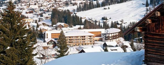 Travel Charme Ifen Hotel Kleinwalsertal Außenansicht Winter