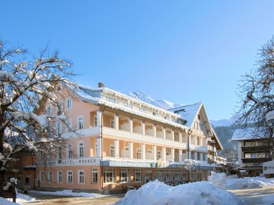 Hotel Mohren Außenansicht Winter