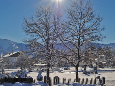 Lindner Parkhotel und Spa Außenbild Winter