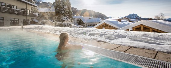 Alpin Chalets Infinitypool Winter
