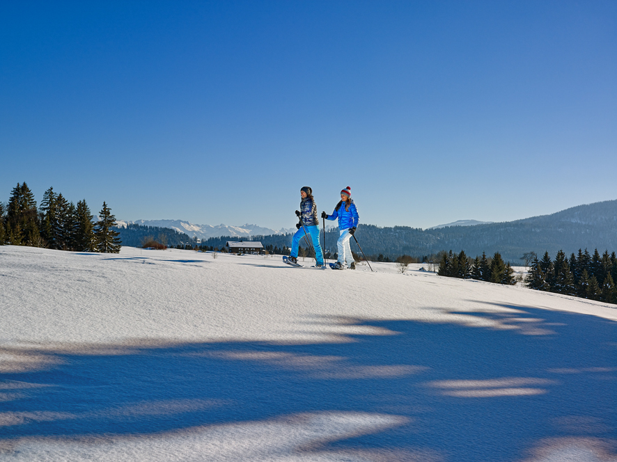 Hanusel Hof Schneeschuhwanderung