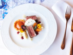 Ansprechend angerichtete Speise im Hotel Prinz-Luitpold-Bad in Bad Hindelang