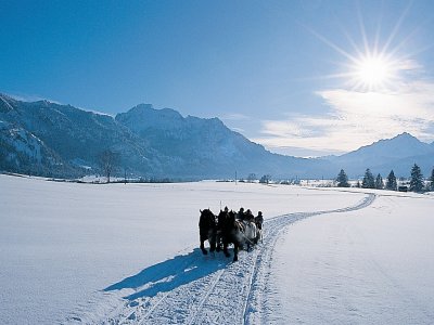 Hotel Maximilian Winter Kutsche