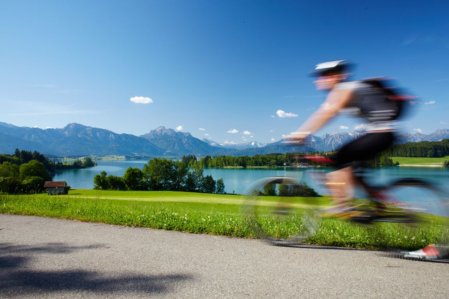 Biohotel Eggensberger Fuessen Hopfen am See Freizeitaktivität Radfahren