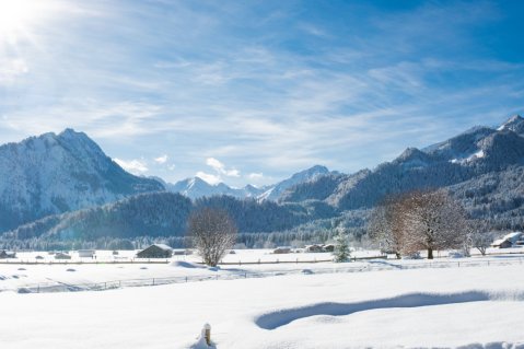 SCHUELES Gesundheitsresort und SPA Ausblick Winter