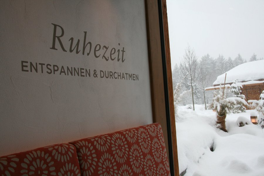 Sonnenalp Resort Ruhebereich Winter