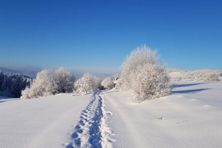 Hanusel Hof Umgebung Winter