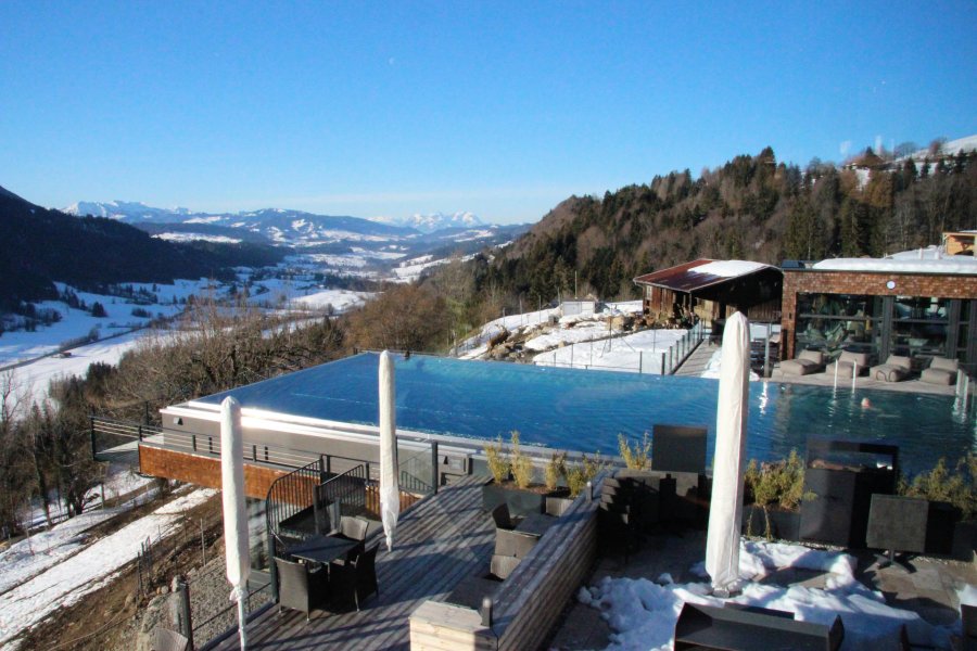 Bergkristall - Mein Resort im Allgaeu Außenansicht Winter