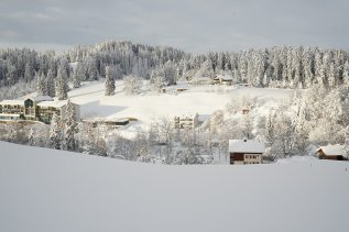 Hotel Edita Ausblick Winter