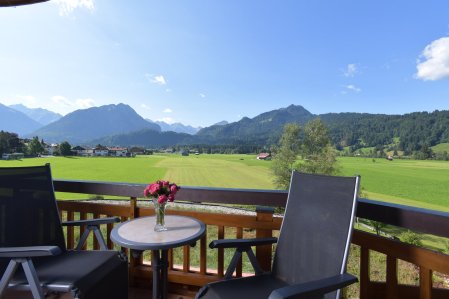 Hotel Alpenhof Balkon Sommer