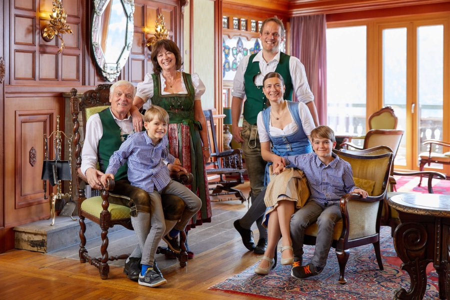 Hotel Prinz Luitpold Bad Hoteliersfamilie Hoteliersfamilie des Hotel Prinz-Luitpold-Bads in Bad Hindelang