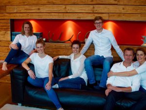 Die Hoteliersfamilie des Hotels Franks in Oberstdorf.