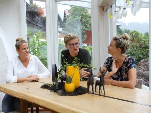 Die Hoteliersfamilie des Hotels Franks in Oberstdorf.