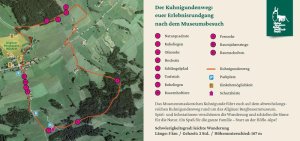 Übersichtskarte Kuhnigundenweg